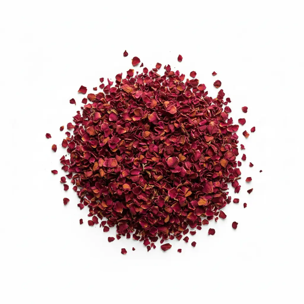 Red Rose Petals Coarse Cut